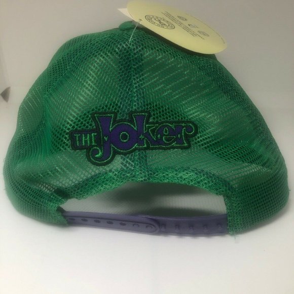 DC Comics Batman Joker Men's Snapback Hat Cap - Picture 6 of 12